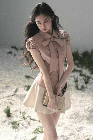 Powder's Thoughts French Blouse