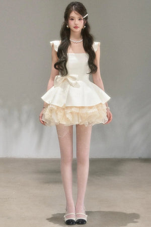 Princess Puffy Short Dress