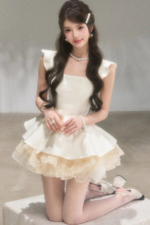 Princess Puffy Short Dress