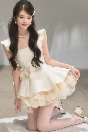 Princess Puffy Short Dress