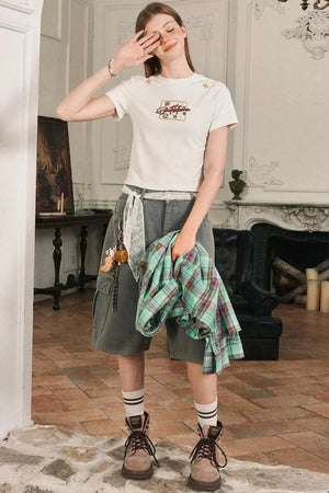Print Short Sleeve T-Shirt