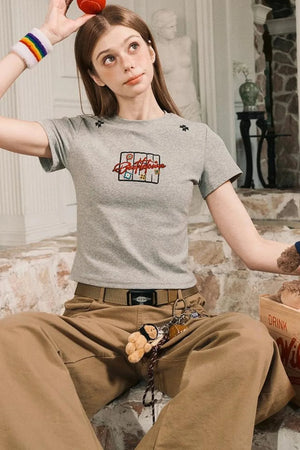 Print Short Sleeve T-Shirt