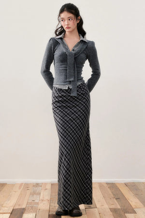 Prismatic Straight Skirt