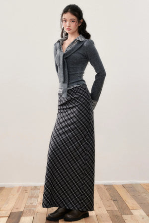 Prismatic Straight Skirt