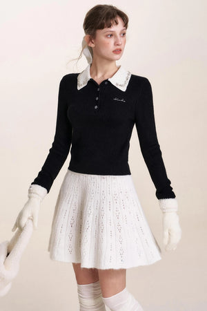 Puff Overlay Skirt
