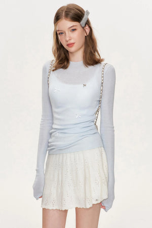 Puff Overlay Skirt