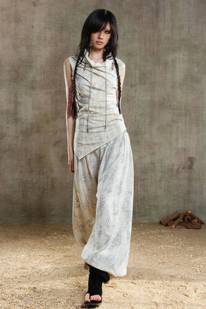 Punk Pleated Vest