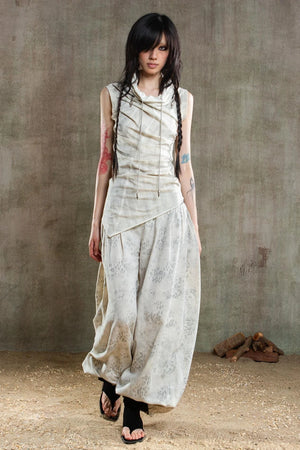 Punk Pleated Vest