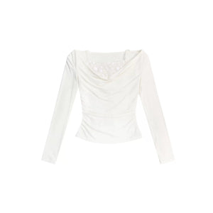 Pure Desire Blown Collar Blouse