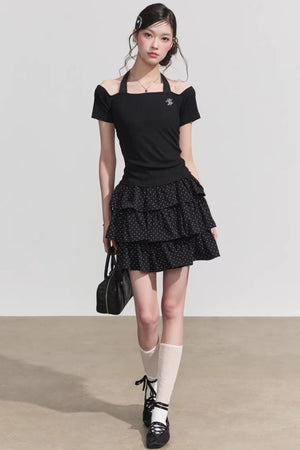 Pure Desire Off-Shoulder T-Shirt