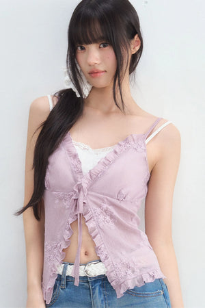 Pure Desire Style Layered Two-Piece Top Set