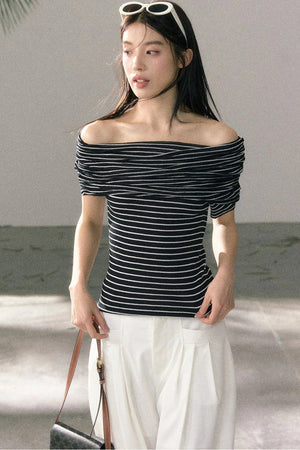 Pure Desire Style Off-Shoulder Top
