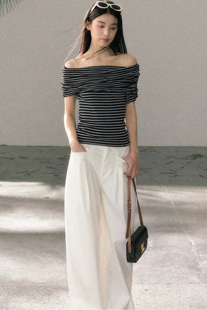 Pure Desire Style Off-Shoulder Top