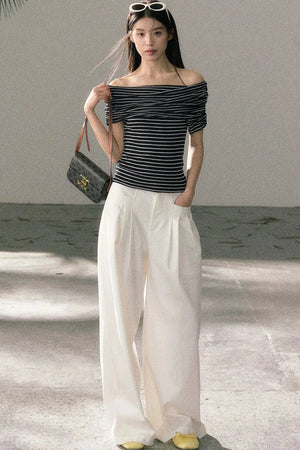 Pure Desire Style Off-Shoulder Top