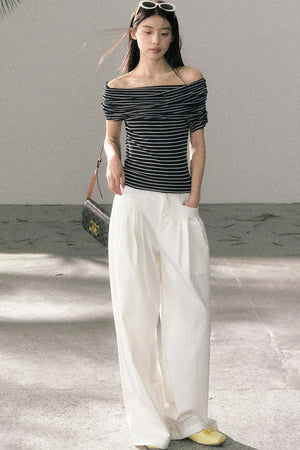 Pure Desire Style Off-Shoulder Top