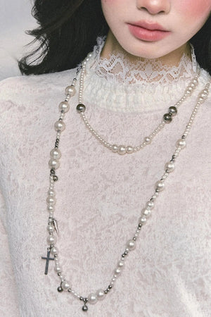 Pure Hollow Lace Top
