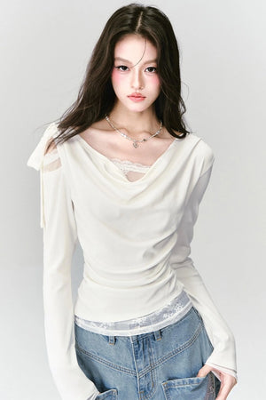 Pure Lace Knit Top Set-Up