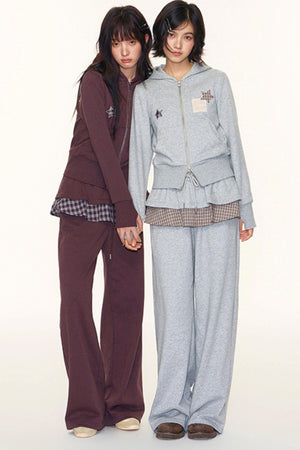 Puzzled Womens Straight Trousers