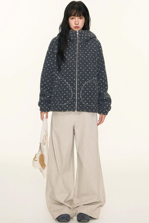 Rabbit Polka Dot Lambswool Jacket