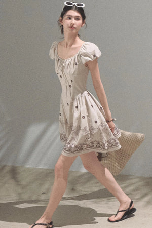 Radiant Cotton Dress