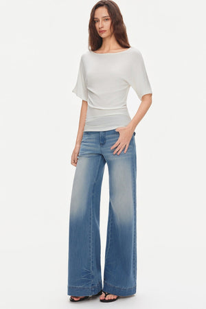Raglan Batwing Knit Top