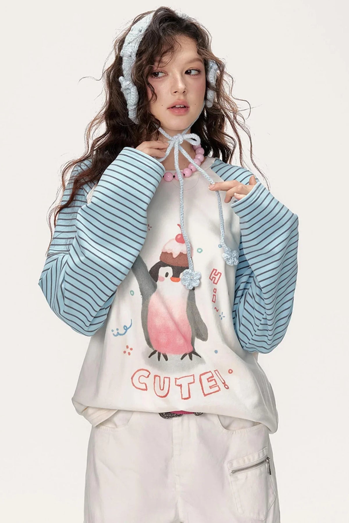 Raglan Striped T-Shirt