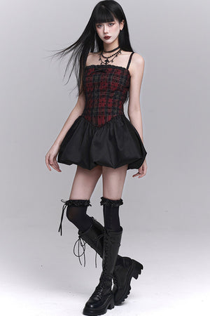 Red and Black Ballet Dress