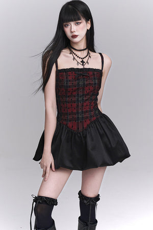 Red and Black Ballet Dress