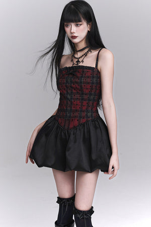 Red and Black Ballet Dress
