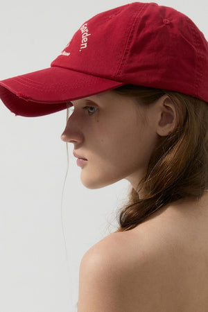 Red Duck Tongue Cap