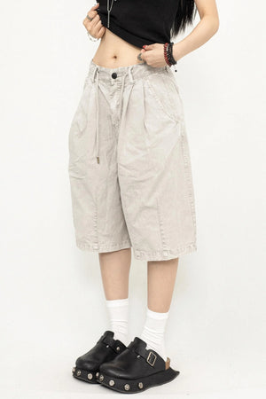 Relax Wide-Leg Shorts
