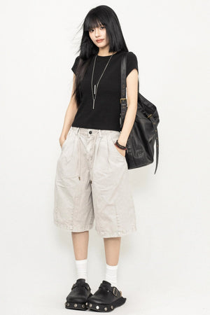 Relax Wide-Leg Shorts