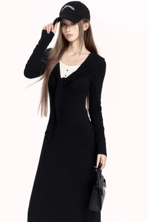Relaxed Weekend Knitted Dress
