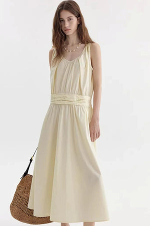 Resort V-Neck Long Dress