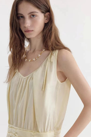 Resort V-Neck Long Dress