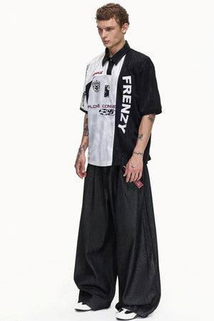 Restructured Jersey Polo T-Shirt