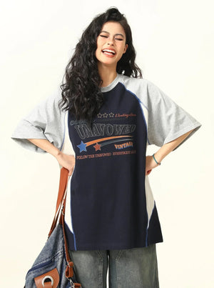 Retro American Stitch T-Shirt
