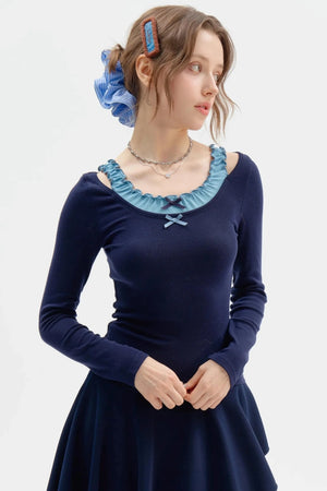 Retro Ballet Bow Shirt