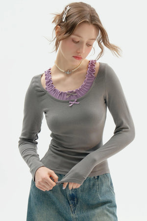 Retro Ballet Bow Shirt