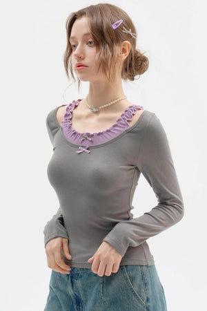 Retro Ballet Bow Shirt