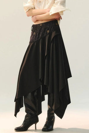 Retro Beaded Vest & Skirt Set-Up