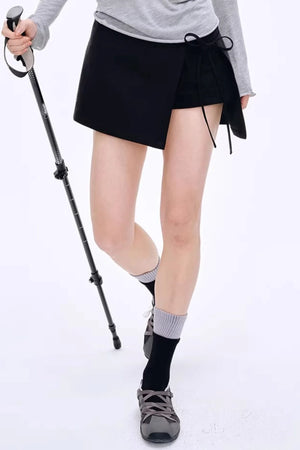 Retro Color-Blocked Stripe Socks