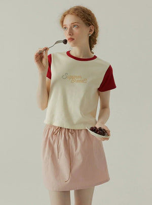 Retro Contrast T-Shirt