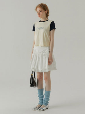 Retro Contrast T-Shirt