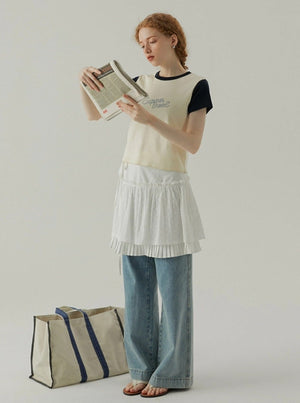 Retro Contrast T-Shirt