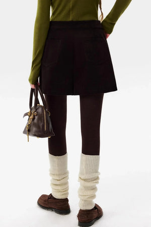 Retro Corduroy Culottes