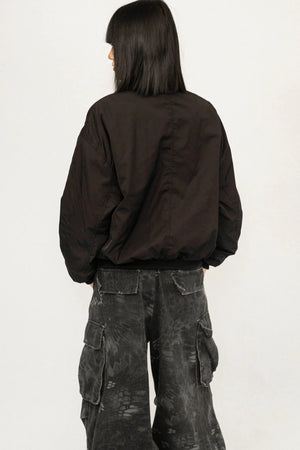 Retro Cotton Hooded Jacket