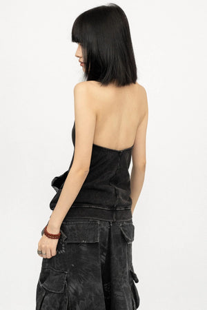 Retro Digital Print Vest