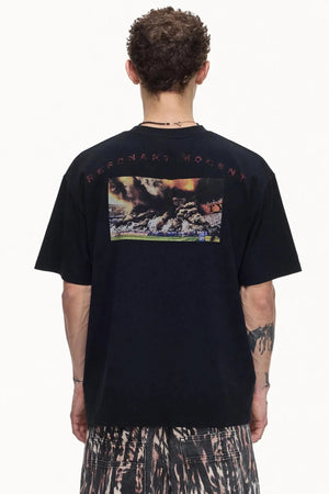 Retro Distressed Cotton Top