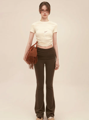 Retro Lace Patch Crop Set-Up
